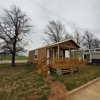 PortaVerve Hunter Micro Cabin | 12' x 32' Modern 1-Bedroom Tiny Home with Covered Porch – Delivered Nationwide